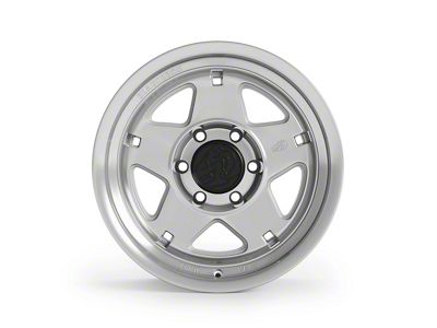Blackhorn Offroad NS5 Prism Machined Clear 6-Lug Wheel; 17x9; -12mm Offset (14-18 Silverado 1500)