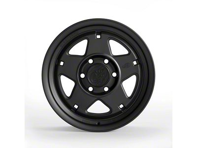 Blackhorn Offroad NS5 Obsidian Matte Black 6-Lug Wheel; 17x8.5; 25mm Offset (23-26 Canyon)