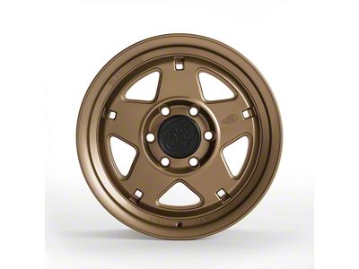 Blackhorn Offroad NS5 Coyote Satin Bronze 6-Lug Wheel; 17x8.5; 0mm Offset (21-26 Tahoe)