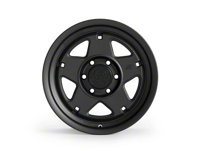 Blackhorn Offroad NS5 Obsidian Matte Black 6-Lug Wheel; 17x9; -12mm Offset (21-26 Yukon)