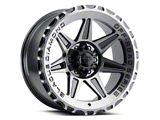 Blaque Diamond Wheels BD-O102 Gloss Black with Machine Face 6-Lug Wheel; 18x9; -12mm Offset (21-26 F-150)