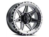 Blaque Diamond Wheels BD-O102 Gloss Black with Machine Face 6-Lug Wheel; 18x9; -12mm Offset (19-26 RAM 1500)