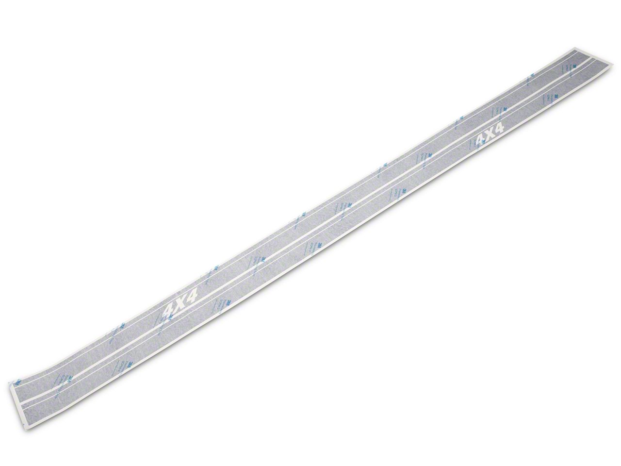 SEC10 F-150 Rocker Stripes with 4x4 Logo; Blue T527976 (97-26 F