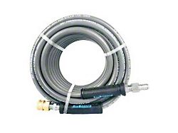 BluShield Single Wire 4K PSI Pressure Washing Hose; 3/8-Inch x 100-Foot
