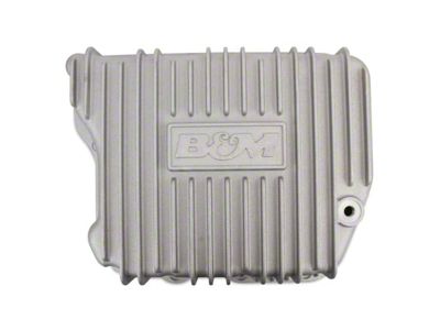 B&M A518/A618/A727 Hi-Tek Deep Transmission Pan; Natural (97-03 Dakota)