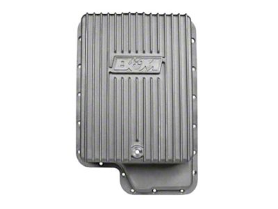 B&M E40D/4R100 Hi-TEK Deep Transmission Pan; Natural (97-03 F-150)