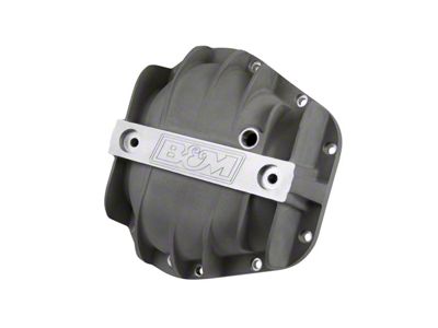 B&M Dana 60/70 Hi-Tek Aluminum Differential Cover; Natural (11-22 F-350 Super Duty)