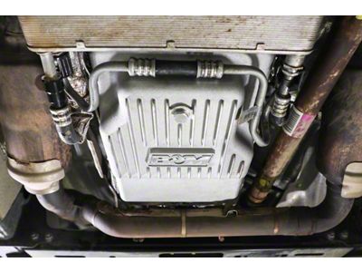 B&M 10R80 Hi-TEK Deep Heavy Duty Transmission Pan; Silver (19-25 Ranger)