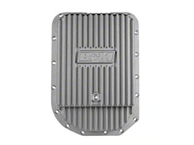 B&M 4L80E Hi-TEK Deep Transmission Pan; Natural (01-06 Sierra 2500 HD)
