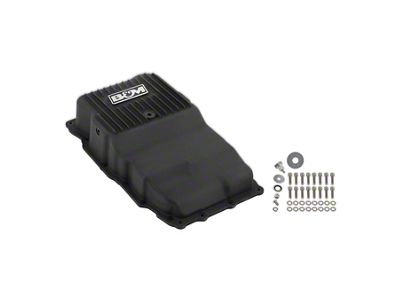B&M 10L80 Hi-TEK Deep Heavy Duty Transmission Pan; Black (18-25 Yukon)