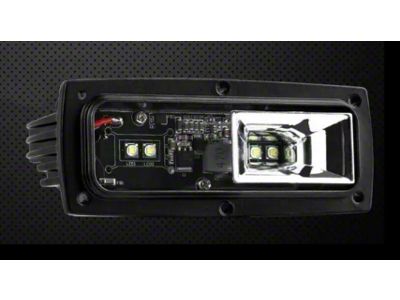 BMC Lights 3-Inch Hitch Bar Lighting Kit with Standard CREE LED Lights; Flood Beam (17-25 F-250 Super Duty)