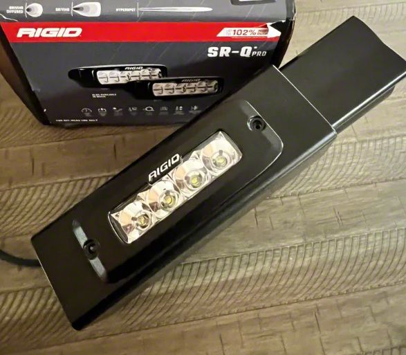 BMC Lights F250 Super Duty 3Inch Hitch Bar Lighting Kit with Rigid 6Inch SRQ Pro Lights