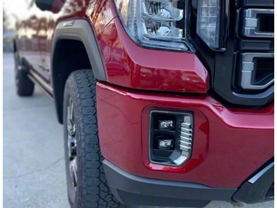 BMC Lights Rigid SR-M Combo Fog Light Kit (20-23 Sierra 3500 HD)