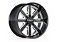BMF Wheels Hustle Gloss Black Milled 6-Lug Wheel; 22x10.5; -25mm Offset (04-08 F-150)