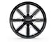 BMF Wheels Hustle Gloss Black Milled 6-Lug Wheel; 22x10.5; -25mm Offset (09-14 F-150)