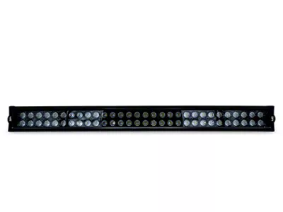 Body Armor 4x4 30-Inch Double Row Blackout LED Light Bar; Flood/Spot Beam (Universal; Some Adaptation May Be Required)