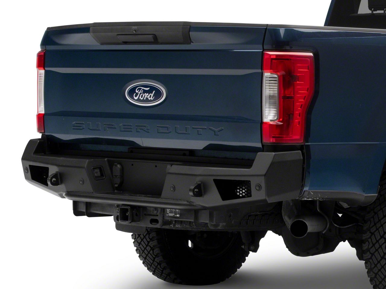 Body Armor 4x4 F-350 Super Duty Ambush Series Rear Bumper FD-3166 (17 ...