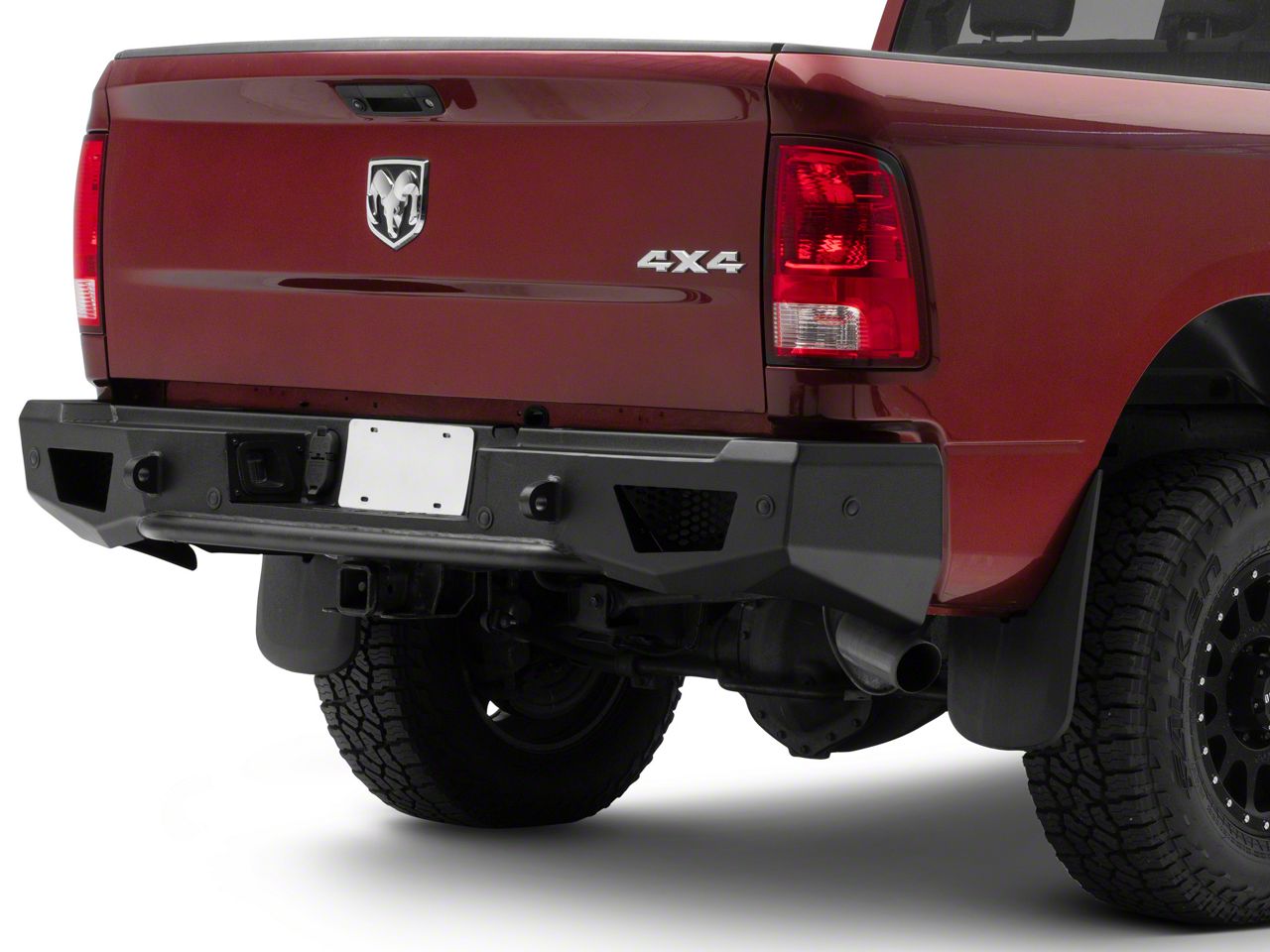 thumbnail image 2 of Evan-Fischer Rear Step Bumper For Ram 3500 2019-2024 – Painted Black, W/ Park Assist, For Dually 2 of 6