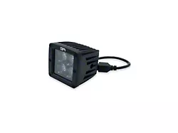 Body Armor 4x4 Blackout LED Cube Lights; Spot Beam (Universal; Some Adaptation May Be Required)