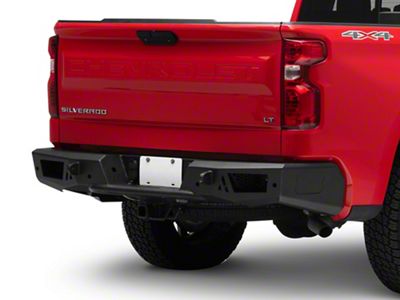 Body Armor 4x4 Ambush Series Rear Bumper (19-25 Silverado 1500)