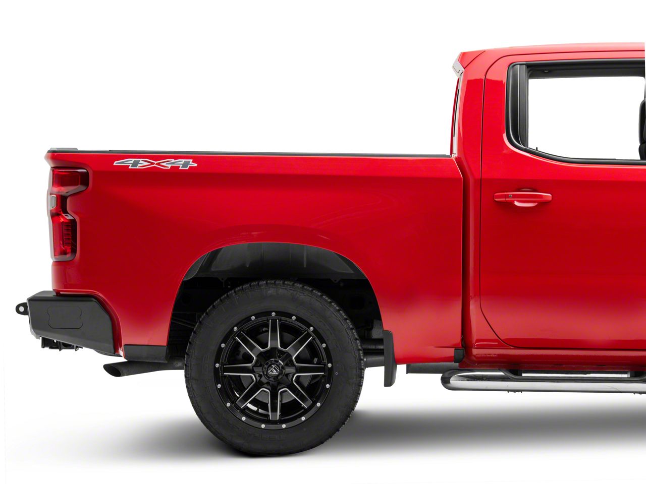 Body Armor 4x4 Silverado 1500 Ambush Series Rear Bumper GM-2966 (19-25 ...