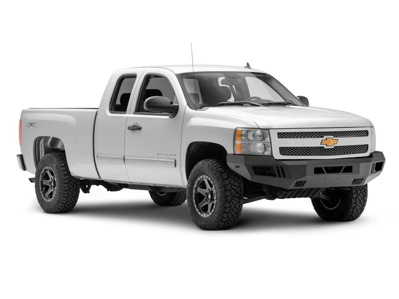 thumbnail image 2 of Front Bumper Mounting Brackets Kit For 2007-2013 Chevy Silverado 1500 - 8 Piece 2 of 5