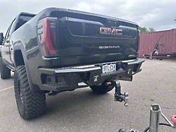 Bodyguard Bumpers A2 Series Rear Bumper; Textured Black (20-26 Sierra 2500 HD)