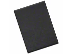 Boom Mat Sound Deadening Headliner; 0.50-Inch Thick; Black Leather Look (Universal; Some Adaptation May Be Required)