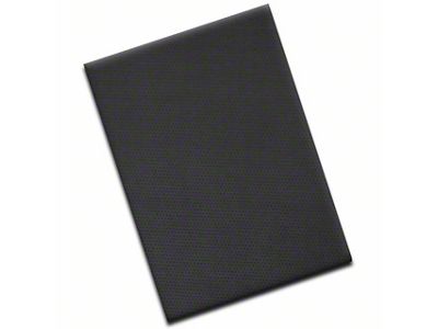 Boom Mat Sound Deadening Headliner; 0.50-Inch Thick; Black Leather Look (Universal; Some Adaptation May Be Required)