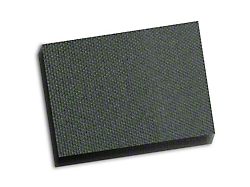 Boom Mat Sound Deadening Headliner; 1-Inch Thick; Black Original Finish (Universal; Some Adaptation May Be Required)
