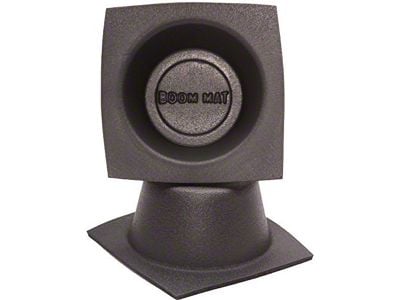 Boom Mat Speaker Baffles; 4-Inch Round Slim (Universal; Some Adaptation May Be Required)