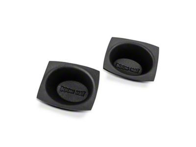 Boom Mat Speaker Baffles; 5x7-Inch Oval (Universal; Some Adaptation May Be Required)