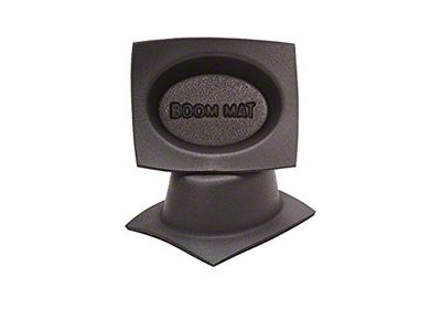 Boom Mat Speaker Baffles; 6x8-Inch Oval Slim (Universal; Some Adaptation May Be Required)