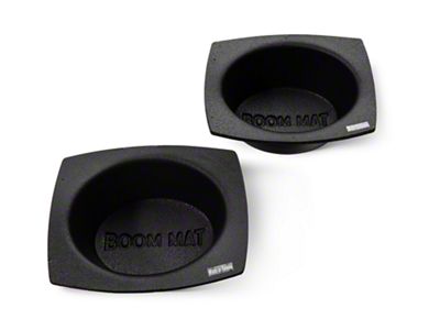 Boom Mat Speaker Baffles; 6x9-Inch Oval (Universal; Some Adaptation May Be Required)