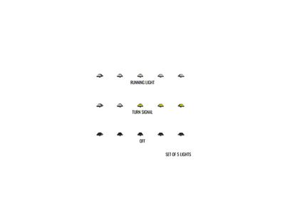 Boost Auto Parts S-Series Cab Lights with Sequential Switchback and Startup Sequence (08-16 F-350 Super Duty)