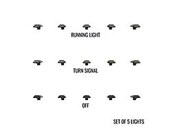 Boost Auto Parts S-Series Cab Lights with Sequential Switchback and Startup Sequence (19-25 RAM 2500)
