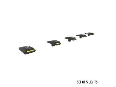 Boost Auto Parts S-Series Cab Lights with Startup Sequence; Amber (19-25 RAM 2500)