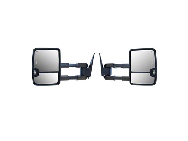 Boost Auto Parts Towing Mirrors; Chrome (03-06 Sierra 1500)