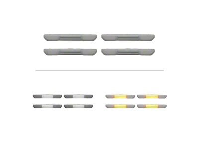 Boost Auto Parts Fender Lights; Frosted (20-24 Sierra 2500 HD)