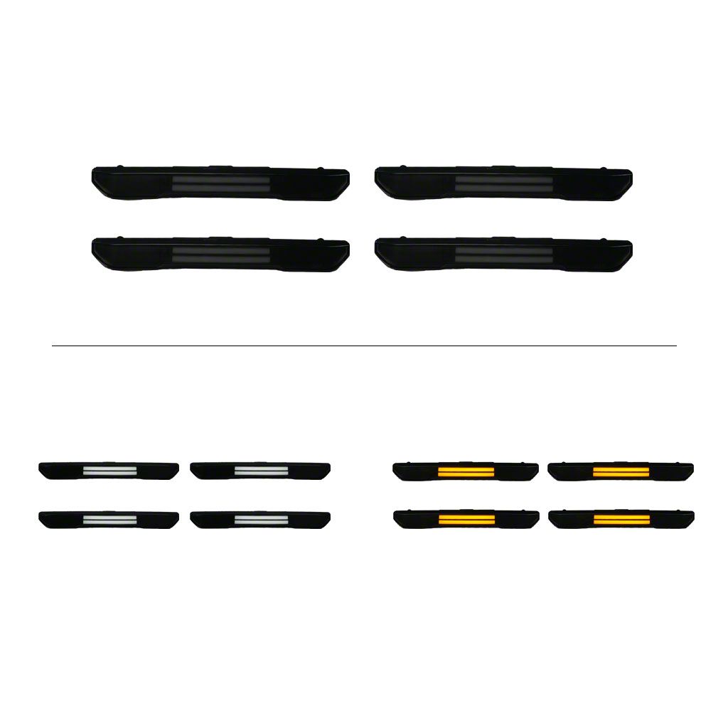 Boost Auto Parts Sierra 2500 Fender Lights; Smoked 2904PTXS1 4 & 2904H