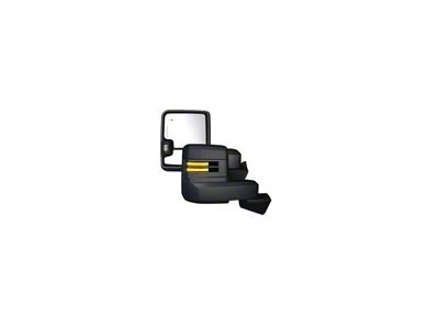 Boost Auto Parts Sequential Signal and Running Light Fender Lights; Smoked Lens; Amber (20-23 Sierra 2500 HD)