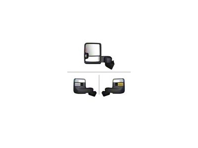 Boost Auto Parts Sequential Switchback Signal and Running Light Fender Lights; Smoked Lens (20-23 Sierra 2500 HD)