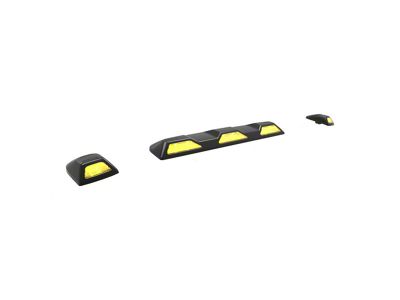Boost Auto Parts S-Series Cab Lights with Startup Sequence; Amber (20-26 Sierra 3500 HD w/ OEM Cab Lights)
