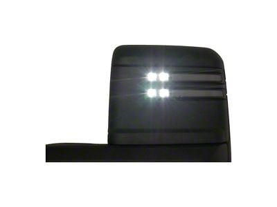 Boost Auto Parts Switchback Sequential Towing Mirror Marker Light; Smoked (19-25 Silverado 1500)