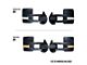 Boost Auto Parts Towing Mirrors; Black (07-14 Silverado 2500 HD)