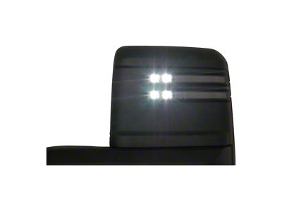 Boost Auto Parts Switchback Sequential Towing Mirror Marker Light; Smoked (20-25 Silverado 3500 HD)