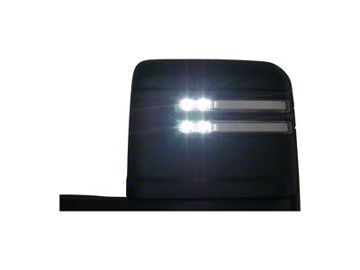 Boost Auto Parts Signal and Running Light Towing Mirror Marker Light; Clear (20-25 Silverado 3500 HD)