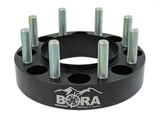 Bora 2-Inch Wheel Spacers; Set of Four (11-24 Silverado 3500 HD SRW)