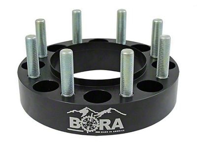 Bora 2-Inch Wheel Spacers; Set of Four (07-10 Silverado 3500 HD SRW)