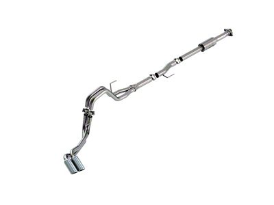 Borla ATAK Dual Exhaust System with Chrome Tips; Same Side Exit (21-24 2.7L EcoBoost F-150)